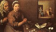 Diego Velazquez Christ in the House of Martha and Mary oil painting artist